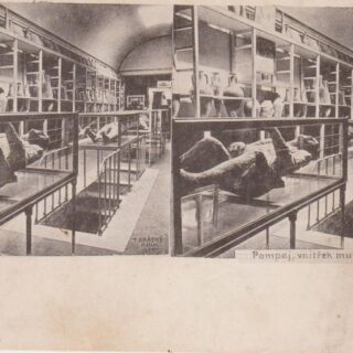 STEREOFOTO - POMPEJ, VNITŘEK MUSEA