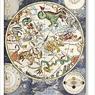 PAPERBLANKS ZÁPISNÍK CELESTIAL PLANISPHERE MIDI LINKOVANÝ 5296-8