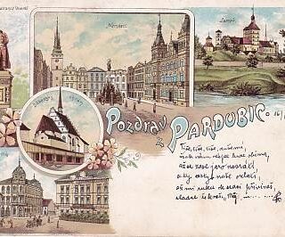 PARDUBICE - POZDRAV Z PARDUBIC