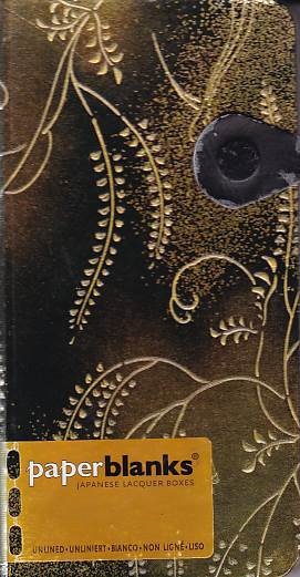 ZÁPISNÍK PAPERBLANKS JAPANESE LACQUER BOXES SHIDARE SLIM 1415-7